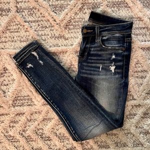 Women’s Buckle Black No.53 Ankle Skinny Jeans